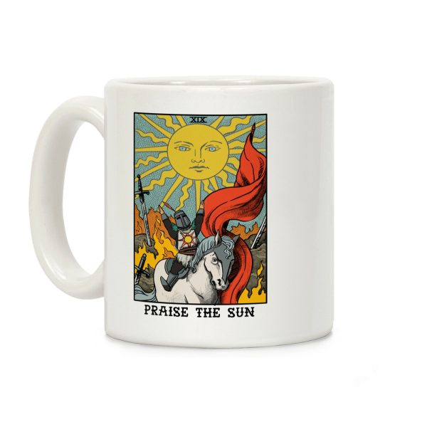 Praise The Sun Tarot Card Coffee Mug Praise The Sun Tarot Card Coffee Mug