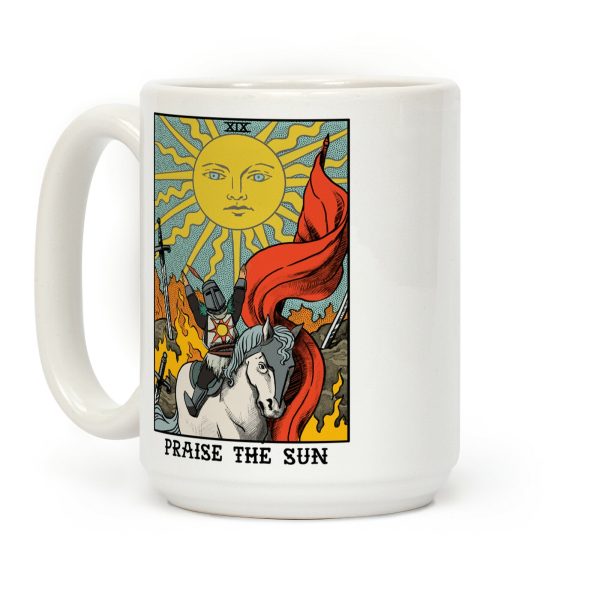 Praise The Sun Tarot Card Coffee Mug Praise The Sun Tarot Card Coffee Mug