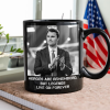 Pray For Charlie Kirk - Legends Live On Forever Black Mug LM32 65407 Pray For Charlie Kirk - Legends Live On Forever Black Mug LM32 65407