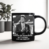 Pray For Charlie Kirk - Legends Live On Forever Black Mug LM32 65407 Pray For Charlie Kirk - Legends Live On Forever Black Mug LM32 65407