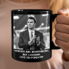 Pray For Charlie Kirk - Legends Live On Forever Black Mug LM32 65407 Pray For Charlie Kirk - Legends Live On Forever Black Mug LM32 65407