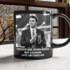 Pray For Charlie Kirk - Legends Live On Forever Black Mug LM32 65407 Pray For Charlie Kirk - Legends Live On Forever Black Mug LM32 65407