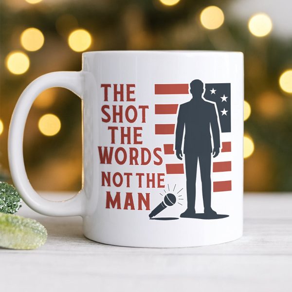Pray For Charlie Kirk Liberty And Human Rights White Mug HO82 65752