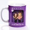 Pretty Girl Best Friends Purple Toy Box Style - Personalized Mug - Gift For Besties