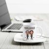 Pretty Sassy Leopard Like Mother Like Daughter Gift For Mom Personalized Mug
