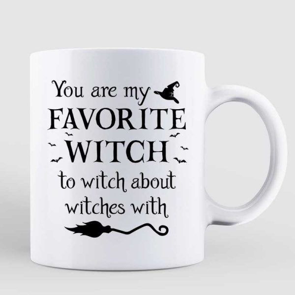 Pretty Witches Best Friends Personalized Mug