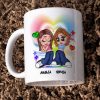 Pride Month LGBT Y2K Couple I Met You Personalized Mug, Gift For Couple