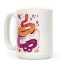 Pride Snakes: Lesbian Coffee Mug Pride Snakes: Lesbian Coffee Mug