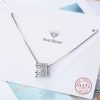 Princess Crown Cz Pendant Necklace: Unique Fine Jewelry For Women Princess Crown Cz Pendant Necklace: Unique Fine Jewelry For Women