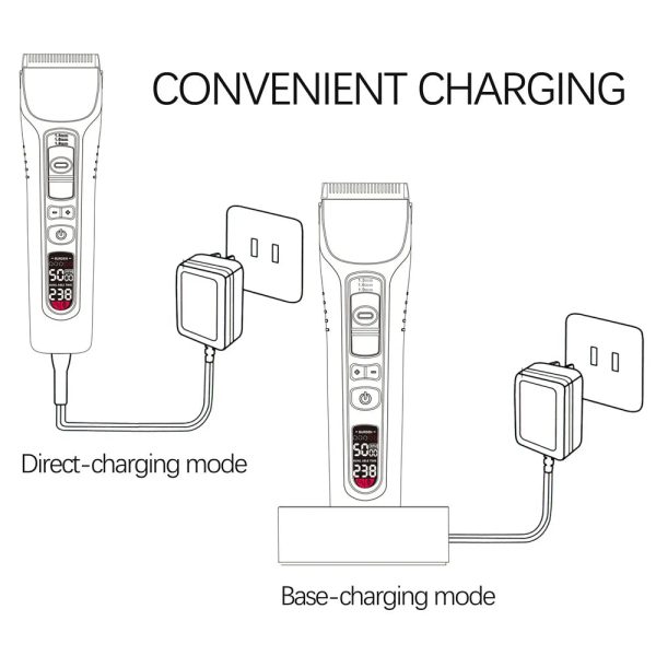 Professional Lcd Inclined Hair Trimmer Professional Lcd Inclined Hair Trimmer