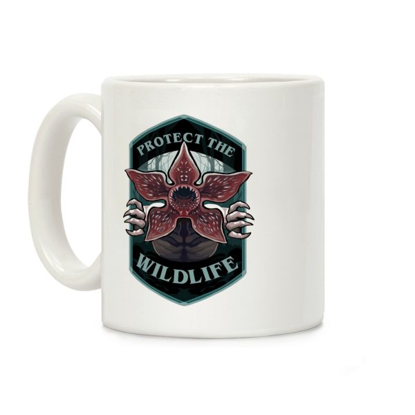 Protect The Wildlife Demogorgon Coffee Mug Protect The Wildlife Demogorgon Coffee Mug