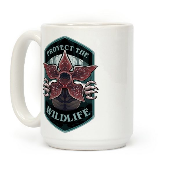 Protect The Wildlife Demogorgon Coffee Mug Protect The Wildlife Demogorgon Coffee Mug