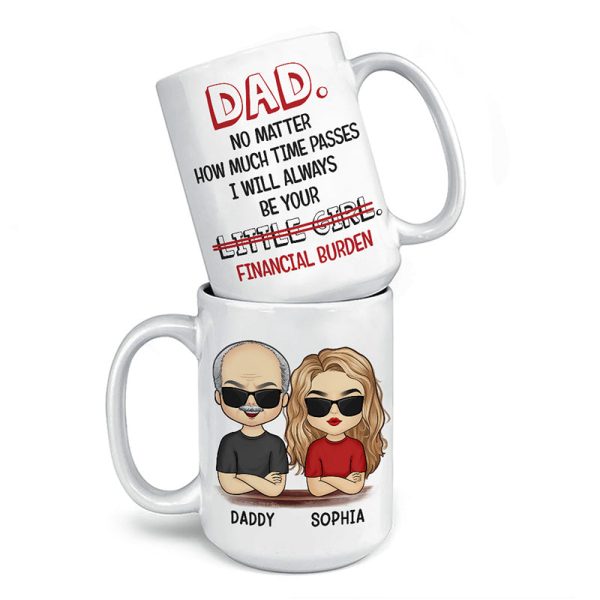 Proud Dad Of A Freaking Awesome Daughter - Family Personalized Custom Mug - Father's Day, Birthday Gift For Dad Proud Dad Of A Freaking Awesome Daughter - Family Personalized Custom Mug - Father's Day, Birthday Gift For Dad