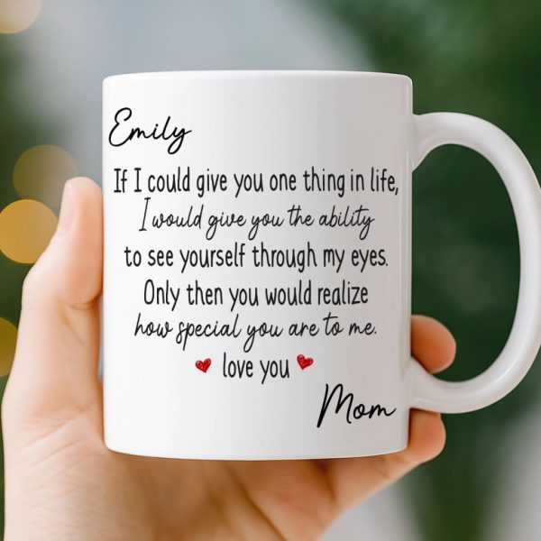 Proud Of You Every Day - Personalized Ceramic Mug - Gift For Mom, Mother's Day | GR25 HN02 Proud Of You Every Day - Personalized Ceramic Mug - Gift For Mom, Mother's Day | GR25 HN02