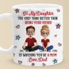 Proud To Be Your Dad, Forever - Family Personalized Custom 3D Inflated Effect Printed Mug - Father's Day, Gift For Dad, Daughter Proud To Be Your Dad, Forever - Family Personalized Custom 3D Inflated Effect Printed Mug - Father's Day, Gift For Dad, Daughter