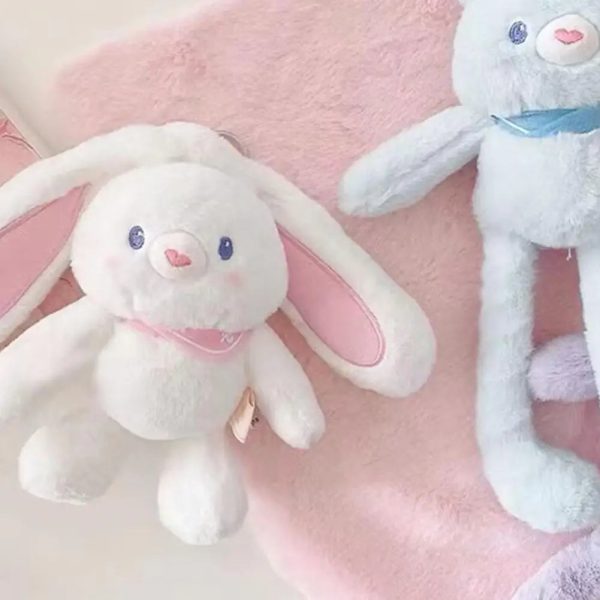 Pull Up Bunny Plush Toy Soft Stuffed Rabbit 30 cm Pull Up Bunny Plush Toy Soft Stuffed Rabbit 30 cm