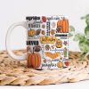 Pumpkin Fall Vibes Thanksgiving Halloween Gift Mug HO82 891344