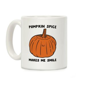 Pumpkin Spice Makes Me Smile Coffee Mug