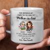 Punch Her In The Face - Personalized Marble Mug Punch Her In The Face - Personalized Marble Mug