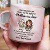 Punch Her In The Face - Personalized Marble Mug Punch Her In The Face - Personalized Marble Mug