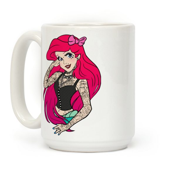 Punk Ariel Parody Coffee Mug Punk Ariel Parody Coffee Mug