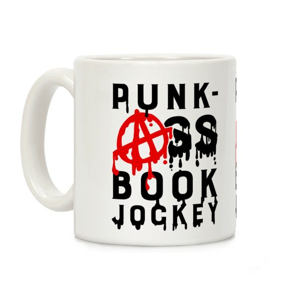 Punk-Ass Book Jockey Coffee Mug Punk-Ass Book Jockey Coffee Mug