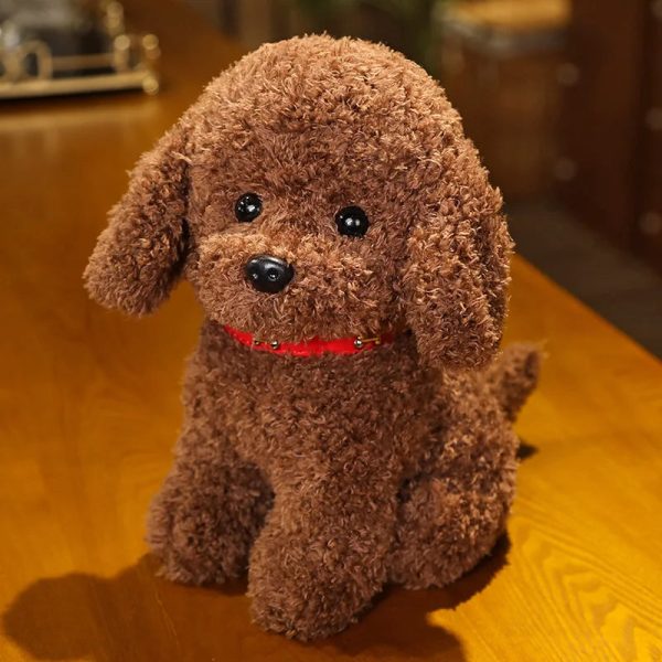 Puppy Love: Realistic Plush Teddy Dog for Kids & Home Decor