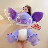 Purple Stitch Plush – Soft 25cm Cuddly Doll for Kids and Gift
