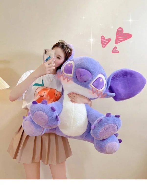 Purple Stitch Plush – Soft 25cm Cuddly Doll for Kids and Gift