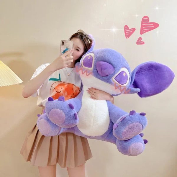 Purple Stitch Plush – Soft 25cm Cuddly Doll for Kids and Gift