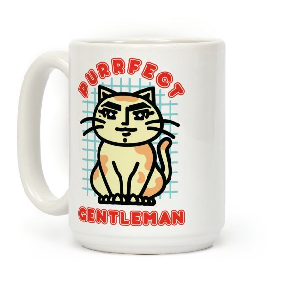 Purrfect Gentleman Coffee Mug Purrfect Gentleman Coffee Mug