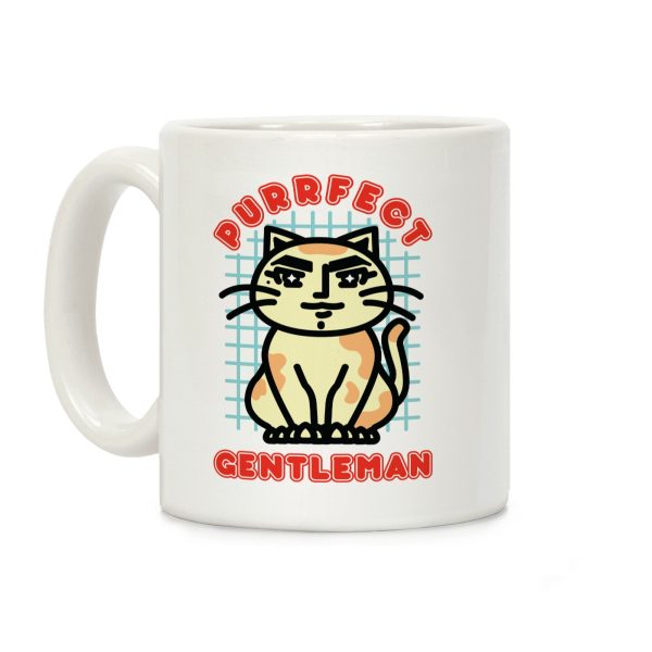 Purrfect Gentleman Coffee Mug Purrfect Gentleman Coffee Mug