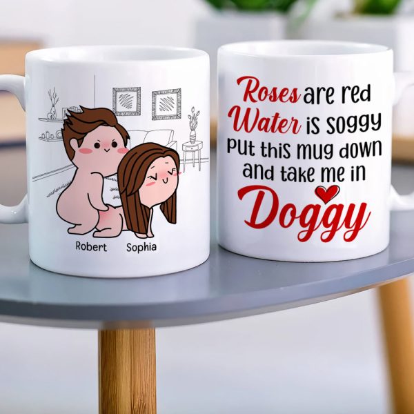 Put This Mug Down And Take Me In Doggy-Gift For Couple-Personalized Coffee Mug-Funny Couple Put This Mug Down And Take Me In Doggy-Gift For Couple-Personalized Coffee Mug-Funny Couple