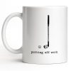 Putting Off Work Golf Club and Ball Design - Personalized Custom Coffee Mug - GOLF017_MG
