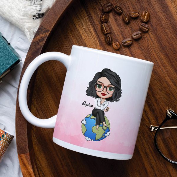 Queen Don't Do Drama We Do Business Personalized Boss Mug, Gift For Girl
