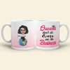 Queen Don't Do Drama We Do Business Personalized Boss Mug, Gift For Girl
