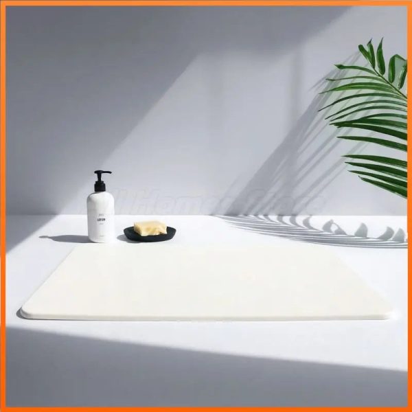 Quick Dry Stone Shower Mat Quick Dry Stone Shower Mat