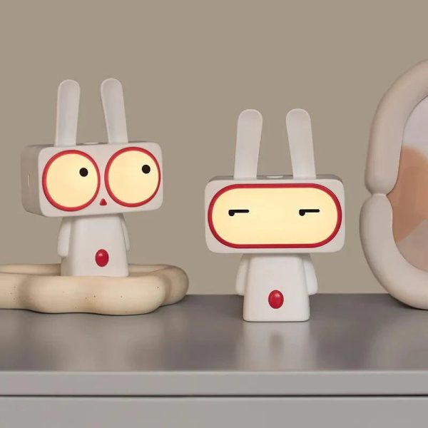 Rabbit Led Night Light Usb Rechargeable Cute Light Gift