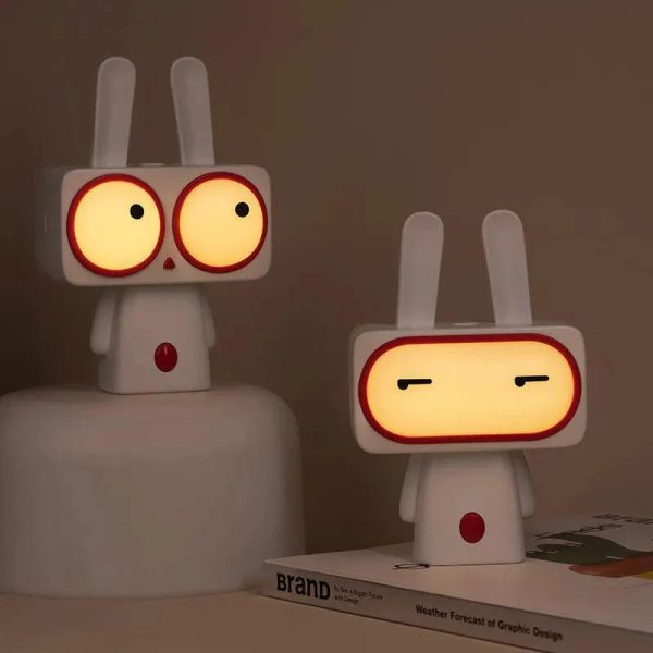 Rabbit Led Night Light Usb Rechargeable Cute Light Gift