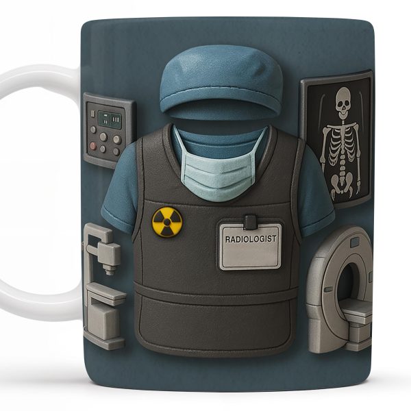 Radiologist Dr. Tommy, Radiology Vest and Medical Mask - Personalized Custom Coffee Mug - DOC001_MG Radiologist Dr. Tommy, Radiology Vest and Medical Mask - Personalized Custom Coffee Mug - DOC001_MG