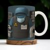 Radiologist Dr. Tommy, Radiology Vest and Medical Mask - Personalized Custom Coffee Mug - DOC001_MG Radiologist Dr. Tommy, Radiology Vest and Medical Mask - Personalized Custom Coffee Mug - DOC001_MG