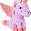 Rainbow Pink Unicorn Plush Soft Stuffed Animal Toy Rainbow Pink Unicorn Plush Soft Stuffed Animal Toy