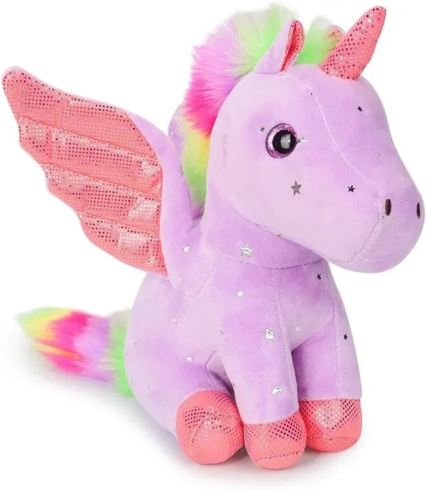 Rainbow Pink Unicorn Plush Soft Stuffed Animal Toy Rainbow Pink Unicorn Plush Soft Stuffed Animal Toy