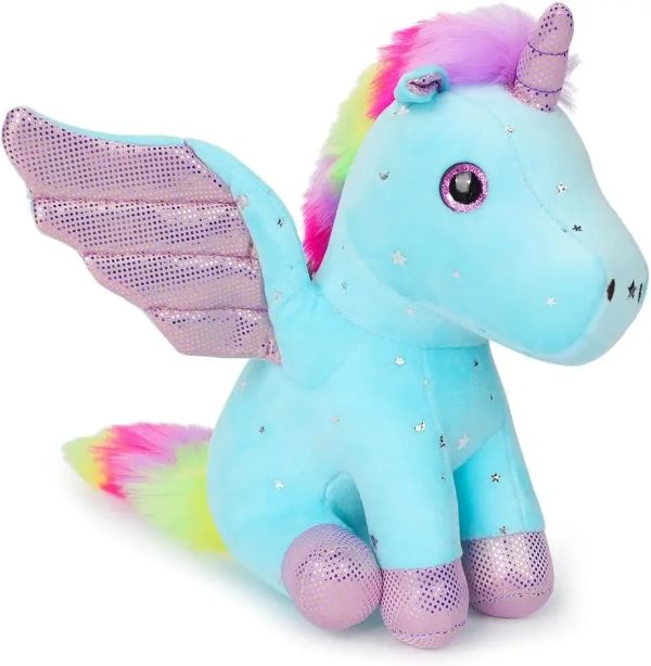 Rainbow Pink Unicorn Plush Soft Stuffed Animal Toy Rainbow Pink Unicorn Plush Soft Stuffed Animal Toy