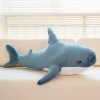 Rainbow Shark Plush Doll - Soft, Colorful Sea Creature Pillow for Kids