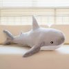 Rainbow Shark Plush Doll - Soft, Colorful Sea Creature Pillow for Kids