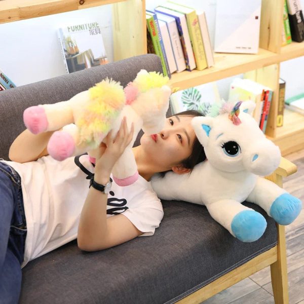 Rainbow Unicorn Plush Toy Soft Stuffed Animal