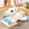 Rainbow Unicorn Plush Toy Soft Stuffed Doll for Kids