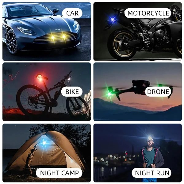 Rc Anti-Collision Flickering Led Light