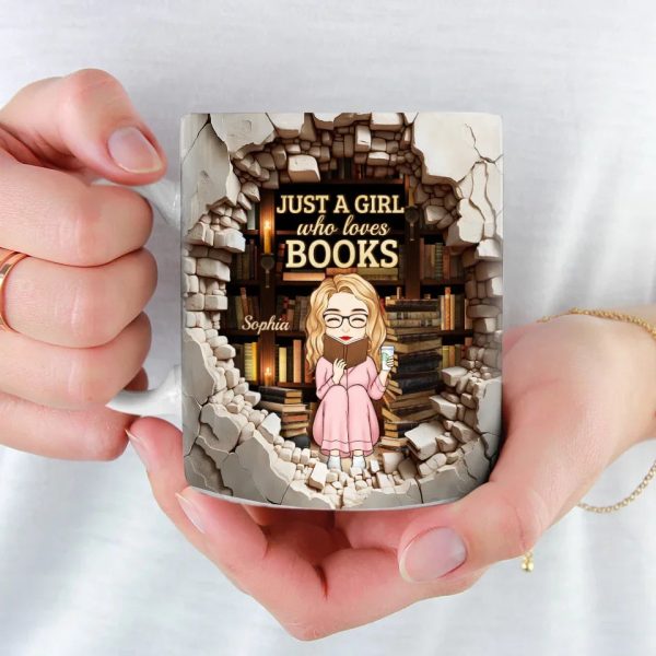 Read To Live And Live To Read - Personalized Custom Mug - Christmas Gift For Book Lovers